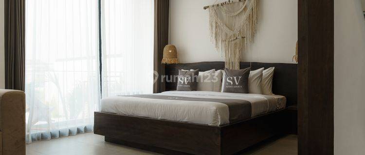 Leasehold - Brand new 1 Bedroom Apartment for Sale Leasehold in  Berawa Canggu Bali 1