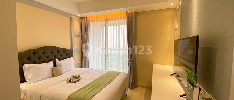 For Rent Gold Coast PIK Apartment studio 29m2, furnished, Sea view 1