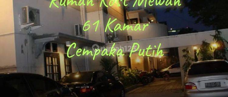 Rumah Kost Dan Guest House Exclusive 61 Kamar Di Cempaka Putih 1