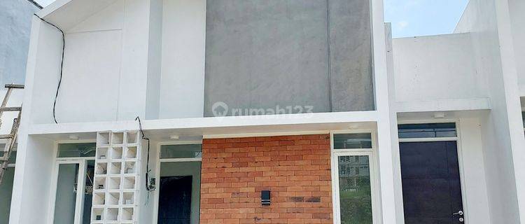 Rumah murah modern industrial 1.5 lantai area bisnis dan kampus kota malang 1