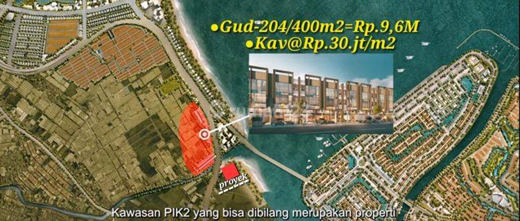 Jual cepat murah Tanah 1 Ha Jl Raya Pantai Dadap Jakarta Utara 1