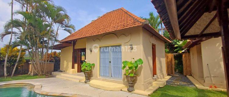 Villa Dijual/Disewakan 3 Kamar View Sawah Di Ubud 1