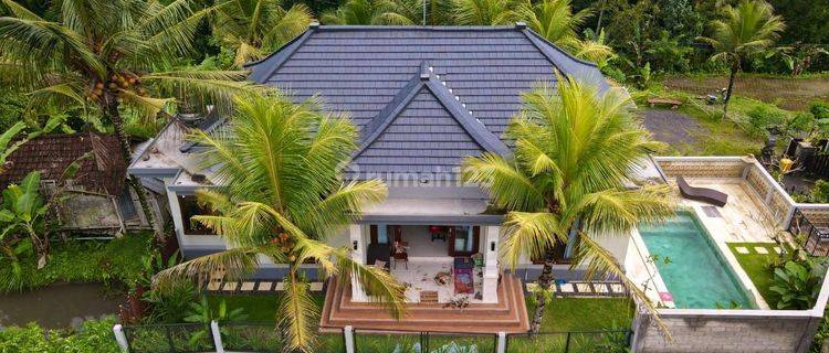 Villa 2 kamar SHM pemandangan sawah di Gianyar 1