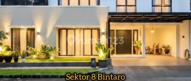 Luxury House with Swimming Pool in Sector 8 Bintaro 1