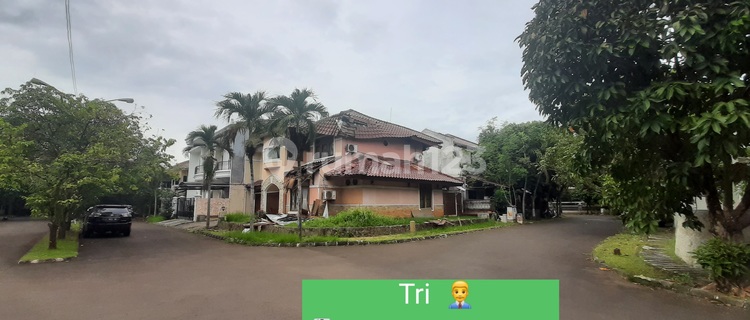 Rumah Hook Puri Bintaro Lokasi Sangat Bagus Jalan Lebar Asri Harga Tanah Perlu Renovasi 1