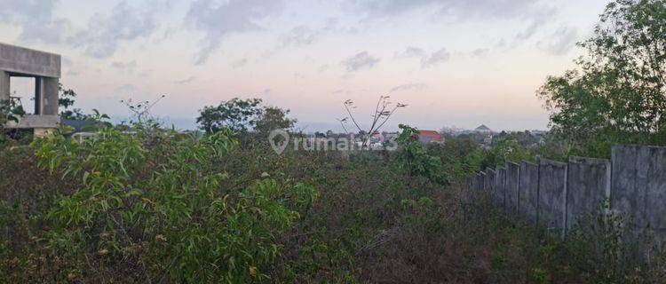 For Sale Ocean View Land Plot in Ungasan 1