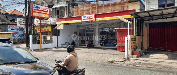 Dijual Tanah Murah Sudah Berisi Bangunan Alfa Mart di Denpasar 1