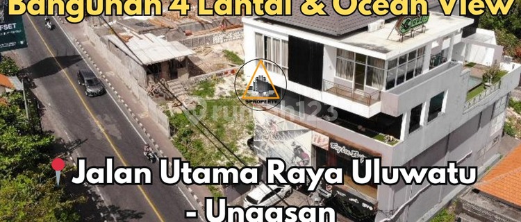 PREMIUM LOCATION SHOPHOUSE ON THE MAIN ROAD OF ULUWATU UNGASAN, IN FRONT OF GWK 1