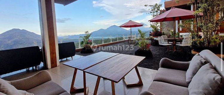 For Sale Restaurant View Mount Batur And Lake In Kintamani 1