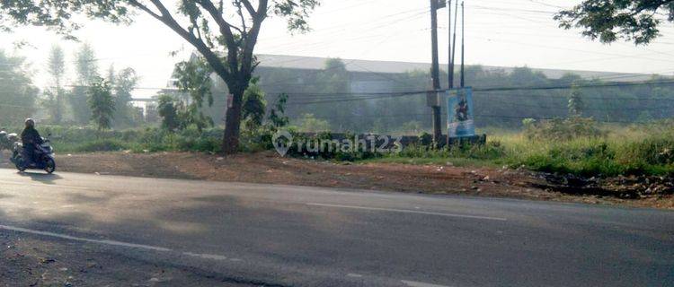 Tanah Industri 1 Hektar Pinggir Jalan Raya Narogong Cileungsi 1