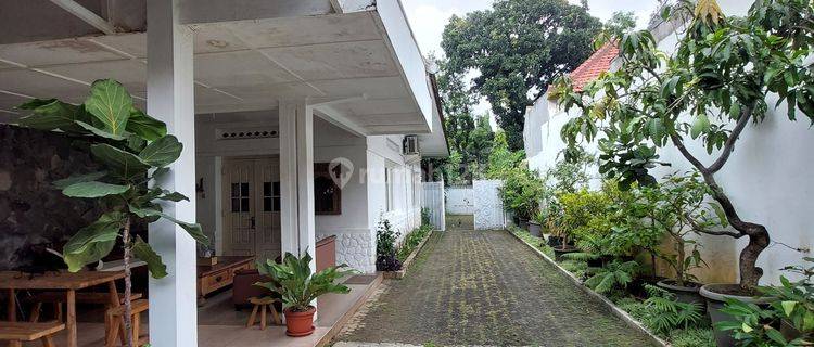 Rumah 1 Lantai Siap Huni Depan Taman di Menteng Jakarta Pusat 1