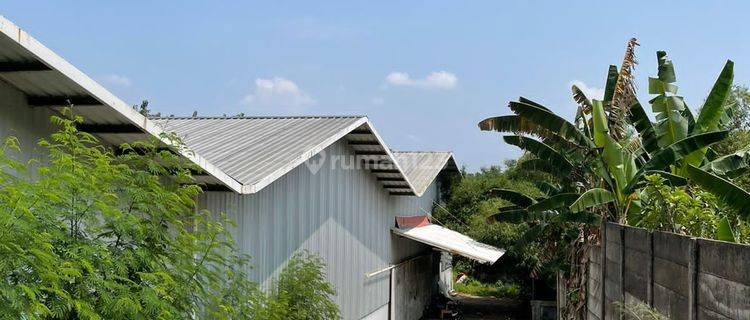 Tanah dan Bangunan ex Pabrik di Industri Citeureup - Sentul.  1