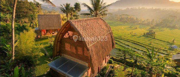 Villa View Rice Fields And Mountains In Sidemen, Karangasem 1