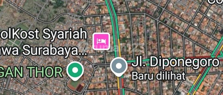 For Quick Sale, Affordable, Strategic, In the Commercial Area of Jl. Diponegoro 1