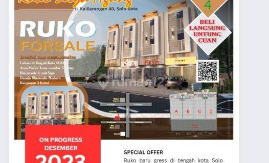 Ruko Baru Gress Kalilarangan Solo 1