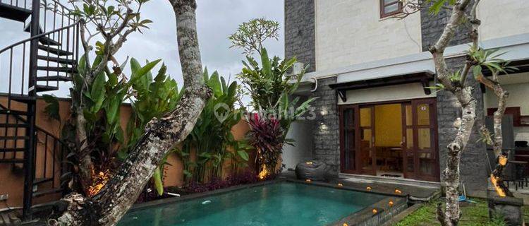 Villa Tropical Pemandangan Sungai Asri Di Kemenuh Ubud 1