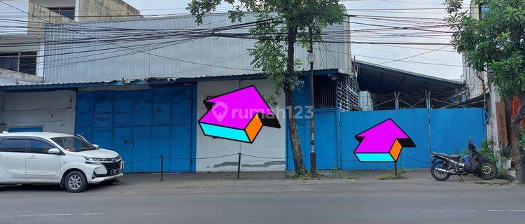 Gudang/lahan di Raya kali rungkut 1200 m SHM 1