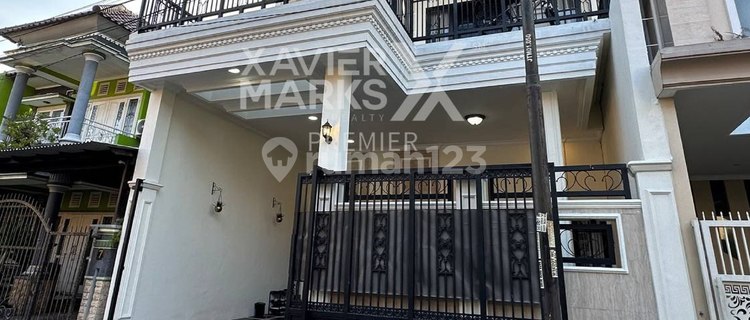 Rumah Modern Semi Furnish di Bunga Bunga Malang Dekat Suhat 1