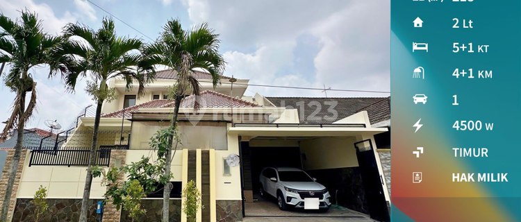 Rumah Mewah di Kalpataru Malang Dekat Universitas Brawijaya 1