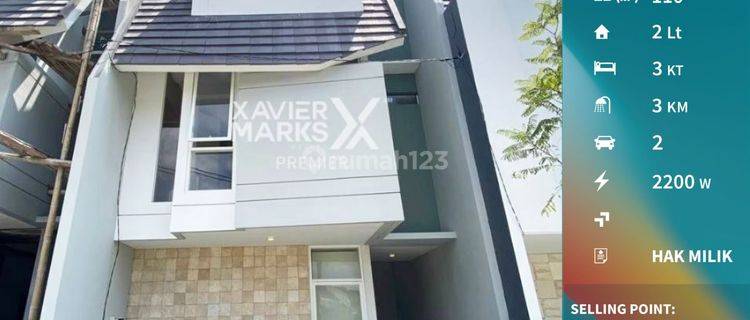 Properti Langka Rumah 3 Lantai Bengawan Solo Tengah Kota Malang  1