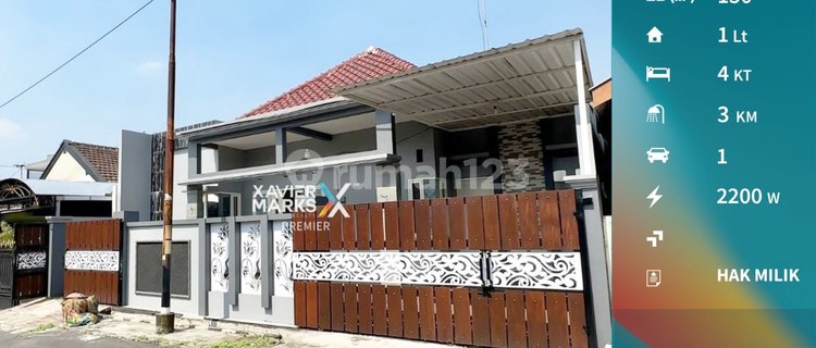 Rumah Siap Huni di Bunga Bunga Malang Dekat Kampus Unggulan 1
