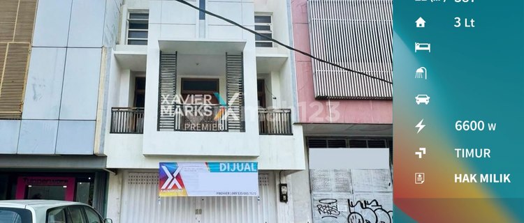 Strategic 3-Storey Shophouse on Ahmad Yani Road Axis, Blimbing, Malang City 1