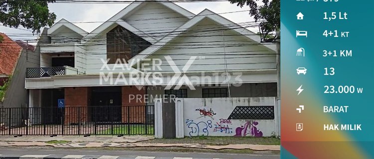 Properti Langka Rumah di Poros Jalan Ijen Klojen Malang  1