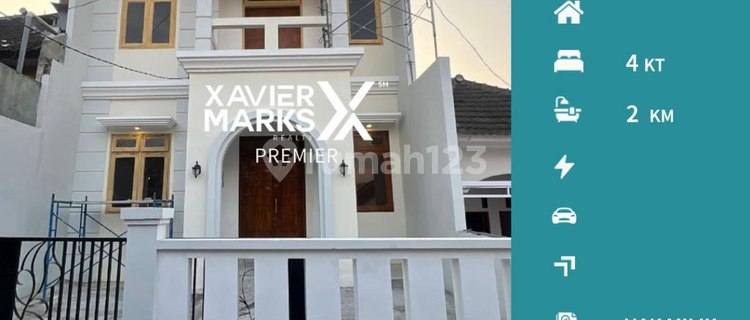 Dibawah Harga Pasar Rumah Baru 2 Lantai di Kapiworo, Sawojajar, Malang 1