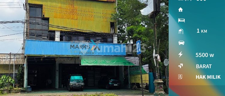 Disewakan Murah Gudang di Poros Jalan Ahmad Yani Blimbing Malang 1