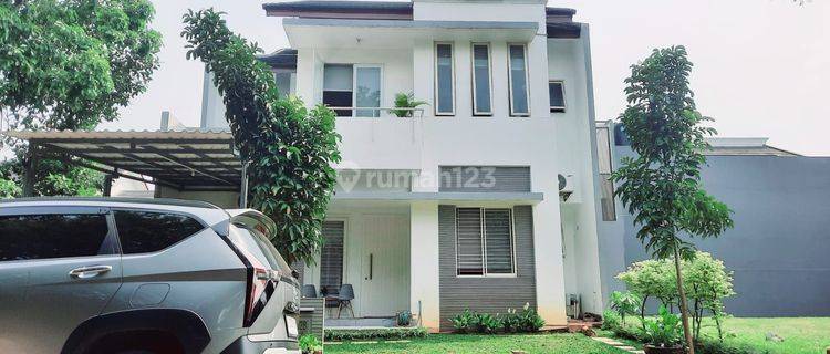 Rumah Siap Huni Di The Green Di The Green Bsd, Cluster Blossom Residence Tangerang Selatan Banten  1