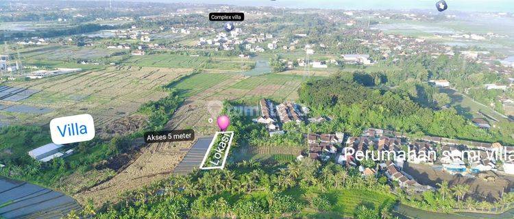 Land for rent near Kedungu Beach, not far from Canggu Kerobokan  1