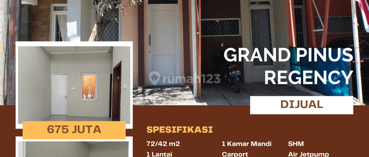 Rumah Dijual Cepat 600jutaan di Pinus Regency Cinambo Bandung 1