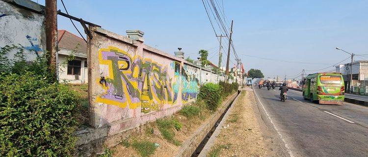 Tanah Komersil Bagus Strategis Pinggir Jalan Raya Cikampek Kota  1