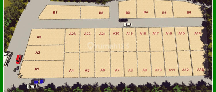 Legalitas SHM Kapling Cluster Area Ibukota Bogor Baru  1