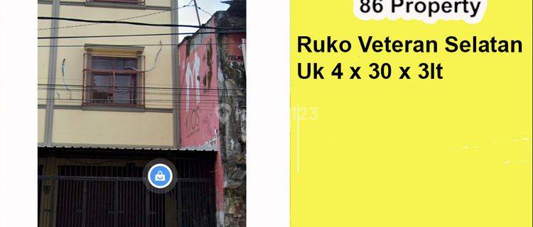 disewakan Ruko Jl Veteran Selatan dkt alauddin , ratulangi  1
