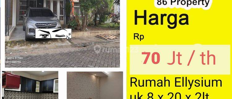 Disewakan Rumah di Elysium Tanjung Bunga dkt espana dan clove. lengkap perabot dgn 4 Kamar 1