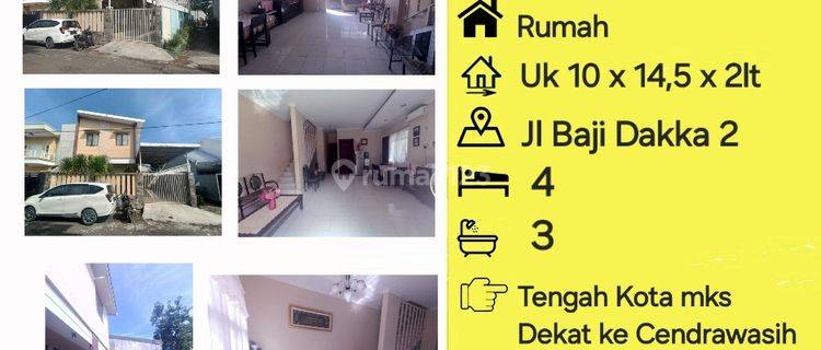 Rumah Baji Dakka 2 Harga Terjangkau Dkt Cendrawasih Tengah Kota 1