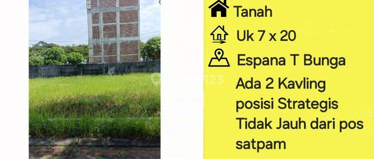 Jual Tanah Espana Tanjung Bunga Samping Ellysium Dkt Amaryllis 1