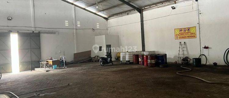 Murah Gudang Siap Pakai di Tambak Sawah Waru Sidoarjo, Dekat Tol Waru 1