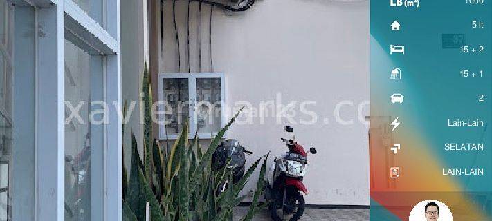 Kost exclusive Ngagel harian mingguan bulanan 5 lantai 15 kamar 1