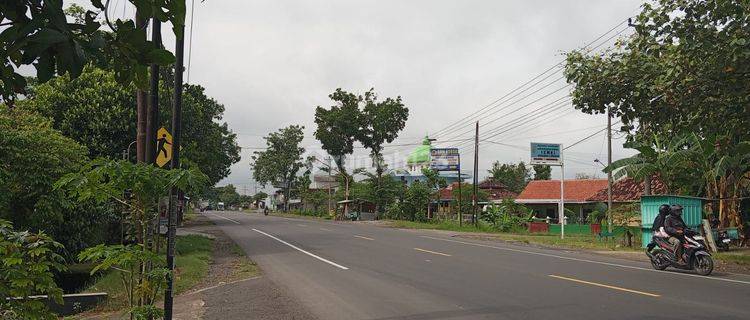 Tanah Di Jalan Utama Ngrampal Sragen Dekat Exit Tol Sambungmacan 1