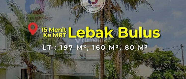 Promo Akhir Tahun Kavling Murah Daĺam Cluster 15 Menit  Mrt Lebak Bulus 1