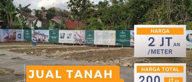 Tanah Murah Bantul Samping Smk Muh Bangunjiwo Area Perumahan 1