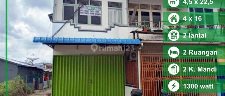 Ruko dijual posisi hook di pusay bisnis - Pontianak 1