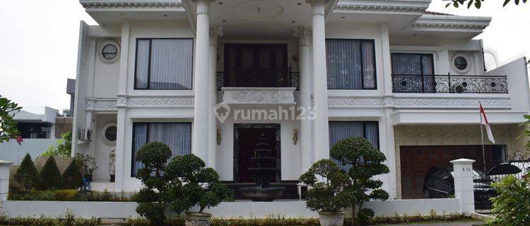 Rumah Super Mewah Furnished Da Vinci Ada Private Pool Damai Indah Golf 1