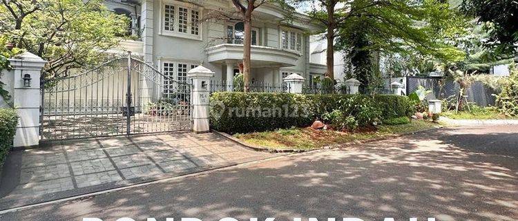 Rumah Pondok Indah Lokasi Terbaik Depan Taman Jarang Ada  1