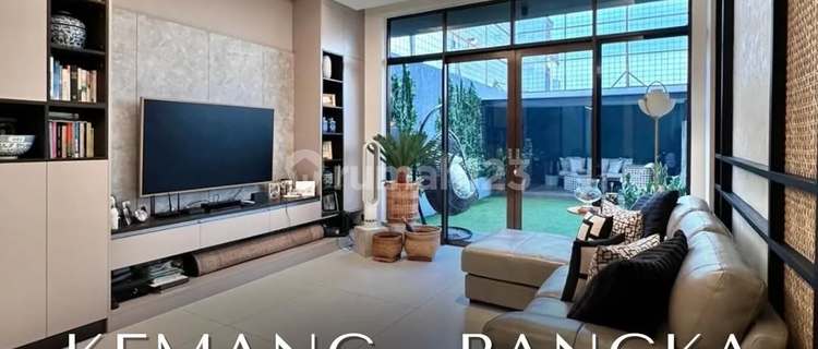 FOR SALE KEMANG - BANGKA MODERN MINIMALIST TOWNHOUSE SEMI FURNISHED 1