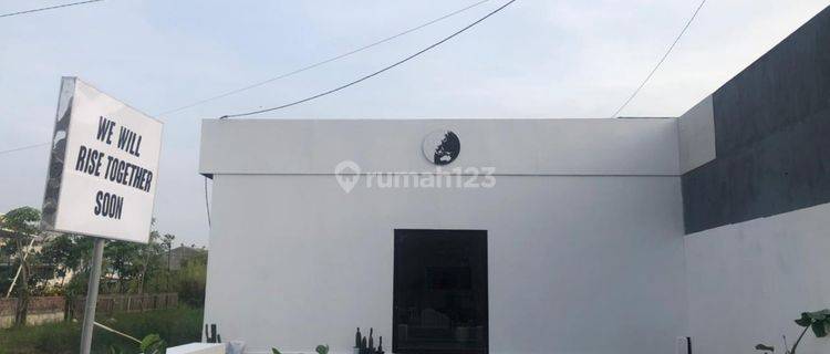 Disewakan cepat bangunan ex cafe plus furnished lokasi Kav. DPR II Sidoarjo siap beroperasi  1