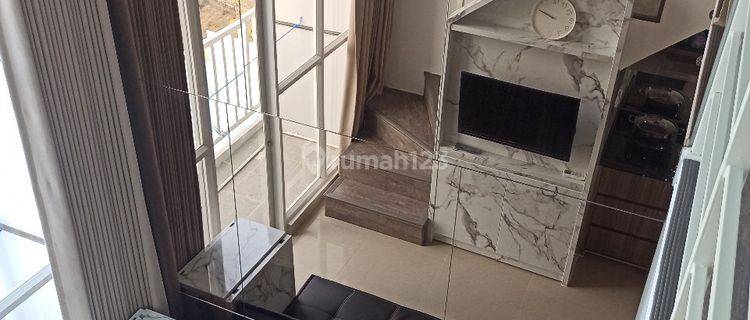 808 Dijual Apartemen Icon Gresik 1BR Loft Tower A Lt 18 Furnished 1