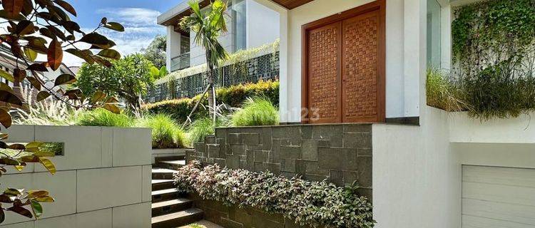 DIJUAL RUMAH PONDOK INDAH BRAND NEW HOUSE MODERN TROPICAL DESIGN JALAN LEBAR NLBAGUS 1
